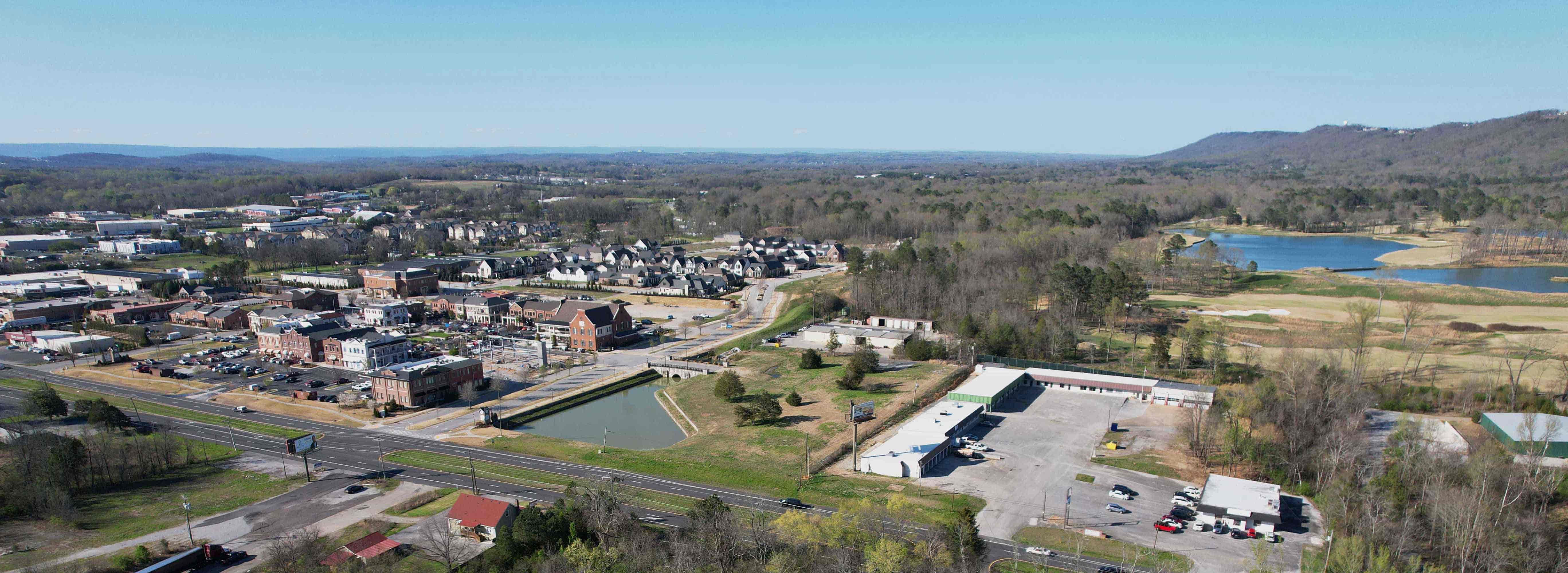 Oakies Plaza Drone Shot
